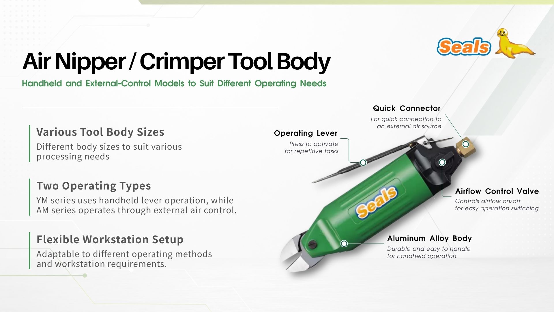 SEALS Air Nipper Body - Handheld at External-Control Models